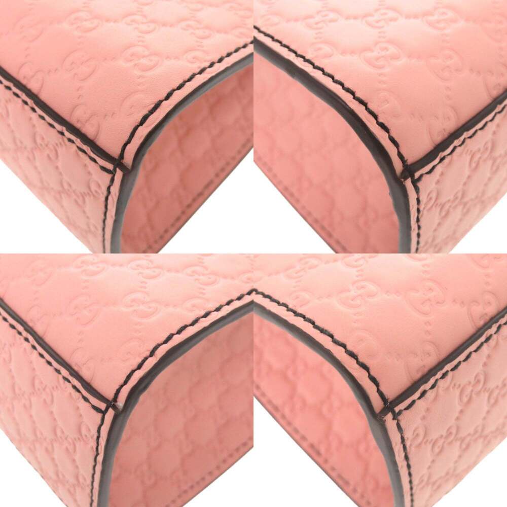 GUCCI Authentic Pink Leather Shoulder Bag - Picture 4 of 10